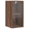 vidaXL Wall Cabinet Brown Oak Engineered wood Standard Wall Cabinet