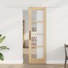 vidaXL Sliding Door ORKDAL Natural 24.02 x 78.15 in