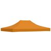 vidaXL Party Tent Roof 13.1x9.8' Orange 2.95 oz/ft²