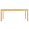vidaXL Dining Table Solid pine wood 70.9 x 35.4 x 29.5 in Minimalist