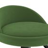 vidaXL Bar Stool Set of 2 Dark green