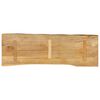 vidaXL Table Top Natural Solid mango wood 55.1 x 15.7 in Durable