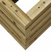 vidaXL Garden Planter Natural Pine Treated Pinewood Large Planters