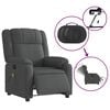 vidaXL Electric Massage Recliner Chair Dark gray