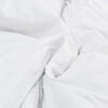 vidaXL Duvet Set with Pillow 3 pcs White Down Feather