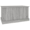 vidaXL Storage Box Gray Sonoma Engineered wood Medium Storage Box