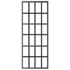 vidaXL Sliding Door with Hardware Set ESG Glass&Aluminium 29.9x80.7"(151020+145263)