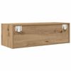 vidaXL TV Cabinet Set of 2 Artisan Oak Engineered wood Medium