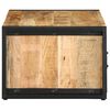 vidaXL Coffee Table Mango Wood Brown Solid rough mango wood, Iron Medium