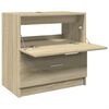 vidaXL Sink Cabinet Sonoma Oak Engineered wood Standard Sink Cabinet