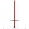 vidaXL Tennis Net Black and Red 118.1"x39.4"x34.3" Polyester