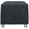 vidaXL Furniture Cover Plain Black 62.99 x 39.37 x 27.56 in 420D