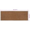 vidaXL Mattress Pad 31.5"x78.7" Coir