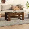 vidaXL Coffee Table Brown oak Engineered Wood Medium Coffee Table