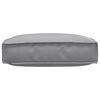 vidaXL Cushion Grey 23.62 x 23.62 x 4.72 in Oxford Fabric