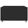 vidaXL Patio Lounge Set Black