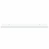 vidaXL Frame Ledge Shelf Set of 2 White MDF 23.6 in x 3.5 in x 1.2 in