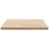 vidaXL Table Top Natural Pine Solid Pine Wood 19.7 in Durable