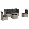 vidaXL Garden Sofa Set Light Grey, Dark Grey
