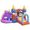 Happy Hop Inflatable Bouncer Multicolor PVC, Polyester Large Portable