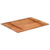 vidaXL Table Top Honey brown Solid acacia wood Standard Sturdy