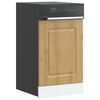 vidaXL Dishwasher Panel Artisan Oak Engineered Wood Standard Durable