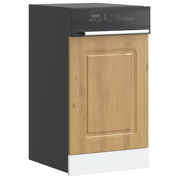vidaXL Dishwasher Panel Artisan Oak Engineered Wood Standard Durable