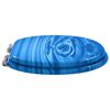 vidaXL WC Toilet Seats with Soft Close Lid 2 pcs MDF Blue Water Drop Design (2x146913)