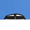vidaXL Sun Lounger Blue Steel Frame Double Collapsible