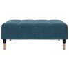 vidaXL Sofa Bed Dark gray Velvet (100% polyester), wood, metal 2-seater