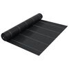 vidaXL Weed Membrane Black Polypropylene 3.3 x 656.2 ft Durable