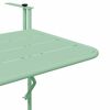 vidaXL Hanging Balcony Table Multicolor 2 60 x 39 x 65 cm Steel