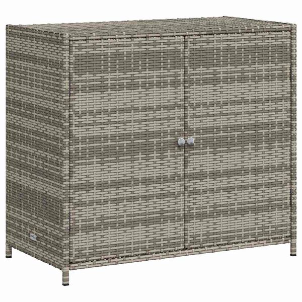 vidaXL Garden Storage Cabinet Grey