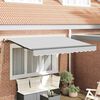 vidaXL Awning Frame Anthracite 118.1" x 78.7" Metal