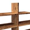 vidaXL Wall Shelf Old Wood 49.0x7.1x23.8" Engineered Wood