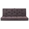 vidaXL Pallet Cushion Anthracite
