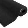 vidaXL Doormat Other Black 47.2" x 118.1" Polyamide and PVC