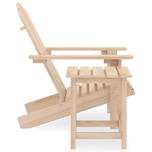 vidaXL Garden Chair Natural wood Solid fir wood Standard Ergonomic