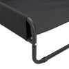 vidaXL Elevated Dog Bed Anthracite 600D Oxford fabric, Powder-coated steel