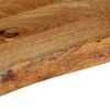 vidaXL Table Top Natural wood Solid mango wood Small Hardwood