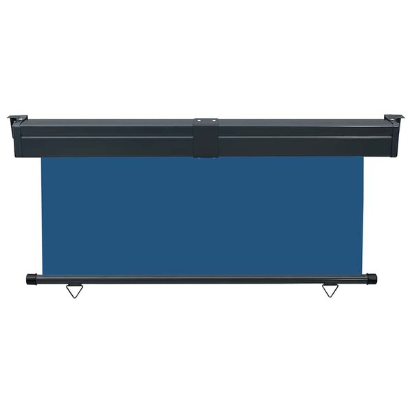 vidaXL Balcony Side Awning 68.9"x98.4" Blue