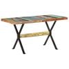vidaXL Dining Table Multicolor