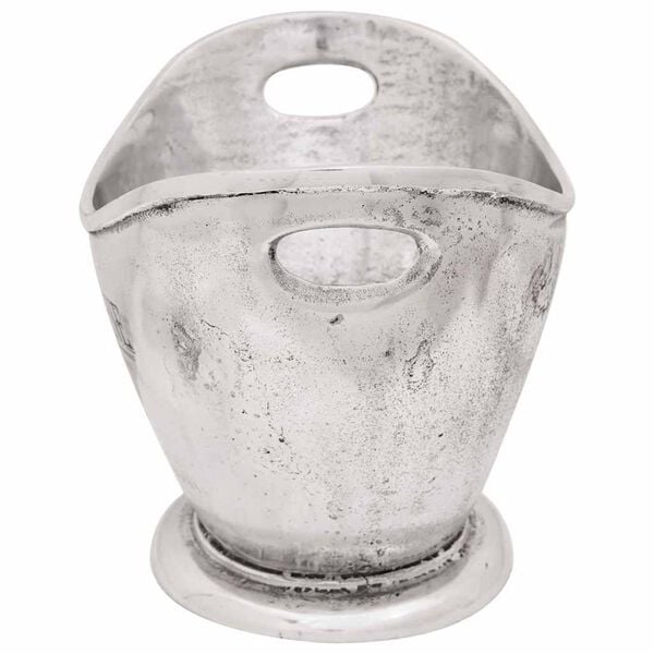 vidaXL Ice Bucket Silver 36 x 25 x 26 cm Aluminium