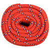 vidaXL Boat Rope Red 0.63 " 328.1 ' Polypropylene