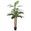 vidaXL Artificial Banana Tree 22 Leaves 78.7" Green
