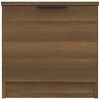 vidaXL Bedside Cabinet Set of 2 Brown Oak Engineered Wood Small