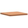 vidaXL Table Top Beech wood color Solid beech wood 15.7x15.7 in Durable
