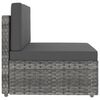 vidaXL Garden Lounge Set Grey and Anthracite