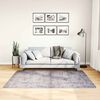 vidaXL Rug Grey Polyester 47.2 x 70.9 in Rug Rectangular Modern