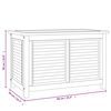 vidaXL Garden Storage Box Warm teak Solid teak wood, PE